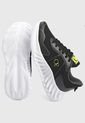 Tenis Lifestyle Negro-Blanco-Amarillo Neón  Ocean Pacific Rodas de Ocean Pacific