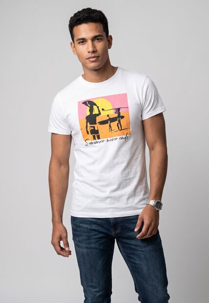 Camiseta Ocean Pacific Blanco
