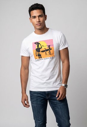 Camiseta Ocean Pacific Blanco