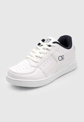 Tenis Colegial Blanco-Azul Navy Ocean Pacific Kids Kyle