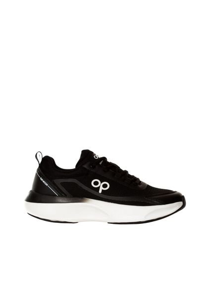 Tenis Ocean Pacific Asme Para Hombre Color Negro Blanco