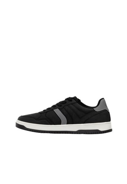 Tenis Ocean Pacific Ling Para Hombre Color Negro Gris
