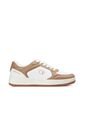 Tenis OP Imani Classic Para Mujer Color Blanco Y Café de Ocean Pacific