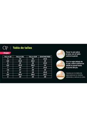 Tenis Ocean Pacific ABAS-M1A Para Mujer