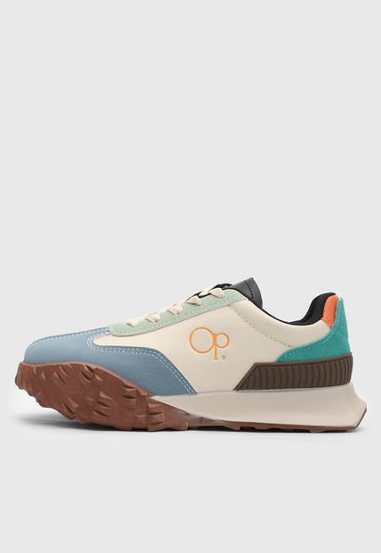 Tenis Lifestyle Beige-Verde-Azul Raf Ocean Pacific Yumary