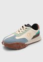 Tenis Lifestyle Beige-Verde-Azul Raf Ocean Pacific Yumary de Ocean Pacific