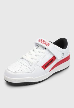 Tenis Lifestyle Blanco-Rojo-Negro Ocean Pacific Lucas