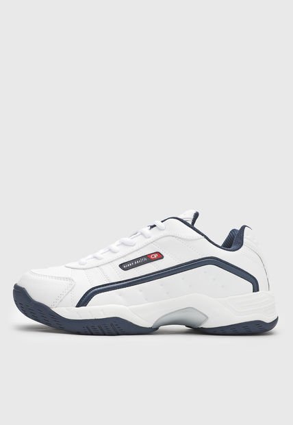 Tenis para Tennis Blanco-Azul Navy-Plateado Ocean Pacific Burton