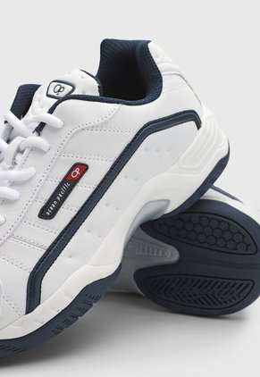 Tenis para Tennis Blanco-Azul Navy-Plateado Ocean Pacific Burton