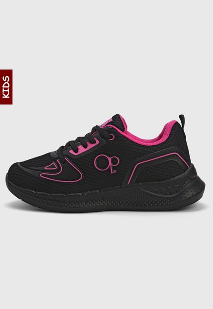 Tenis Lifestyle Negro-Fucsia Ocean Pacific Nery