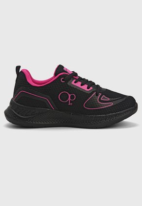Tenis Lifestyle Negro-Fucsia Ocean Pacific Nery
