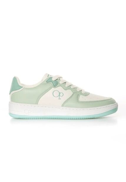 Tenis Op Baquilio Para Mujer Color Verde