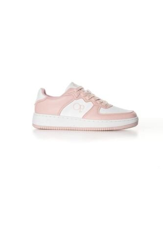 Tenis Ocean Pacific Baquilio Para Mujer Color Blanco Y Rosado Ocean Pacific