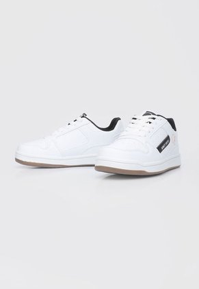 Tenis Lifestyle Blanco-Negro-Dorado Ocean Pacific Kids Badul