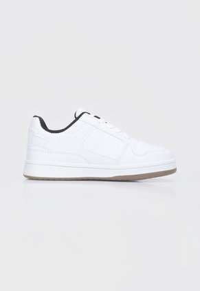 Tenis Lifestyle Blanco-Negro-Dorado Ocean Pacific Kids Badul