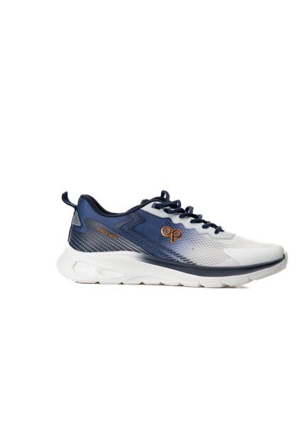 Tenis OP Yifan Para Hombre Color Blanco Y Azul