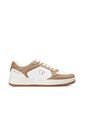 Tenis OP Imani Classic Para Mujer Color Blanco Y Café de Ocean Pacific