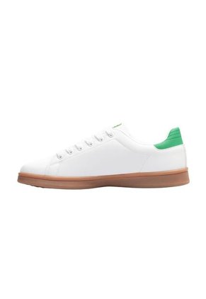 Tenis OP Lino Classic Para Hombre Color Blanco Y Verde