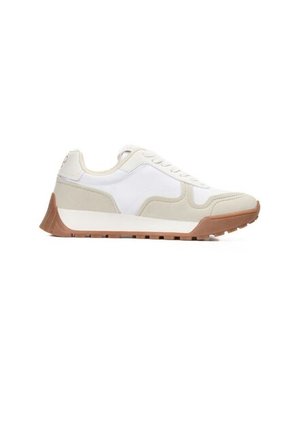 Tenis Para Mujer OP Casuales Blanco Con Gris