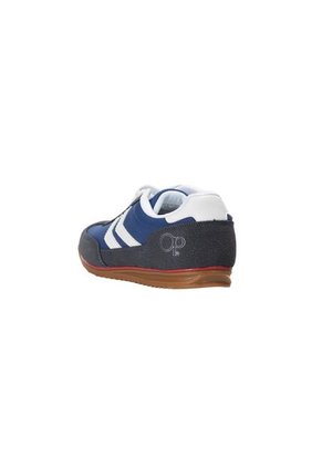 Tenis OP Teo Casuales Para Hombre Color Azul Y Blanco