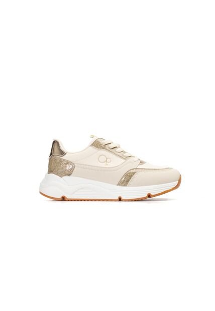 Tenis Para Mujer OP Koral Urbanos Beige