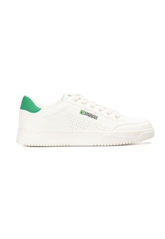 Tenis OP Ciro Casuales Para Hombre Color Beige Y Verde Ocean Pacific