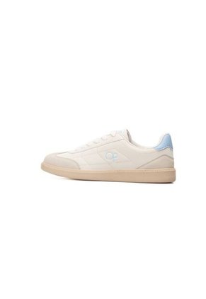 Tenis OP Luma Classic Para Mujer Color Beige Y Azul