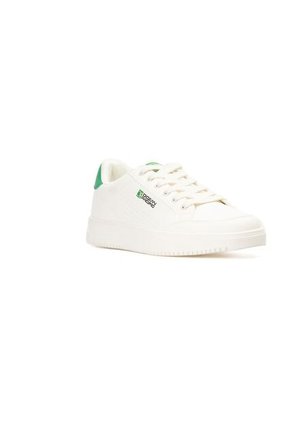 Tenis OP Ciro Casuales Para Hombre Color Beige Y Verde