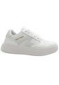 Tenis OP Doni Classic Para Mujer Color Blanco Y Beige de Ocean Pacific