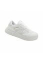 Tenis OP Doni Classic Para Mujer Color Blanco Y Beige de Ocean Pacific