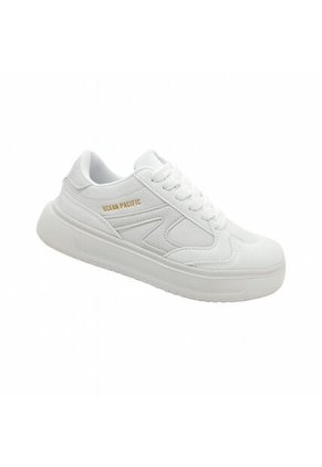 Tenis OP Doni Classic Para Mujer Color Blanco Y Beige