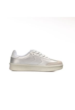 Tenis OP Rovi Classic Para Mujer Color Plata Y Blanco