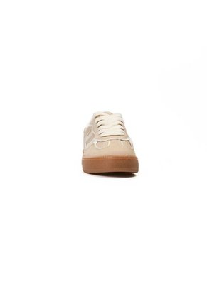 Tenis Para Mujer OP Vulcanizados Beige