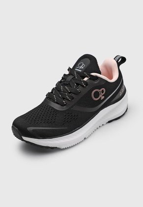 Tenis Running Negro-Blanco-Palo Rosa Ocean Pacific Marina
