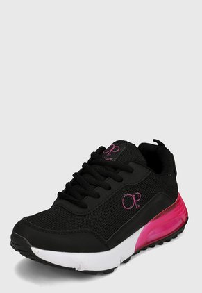 Tenis Lifestyle Negro-Fucsia-Blanco Ocean Pacific