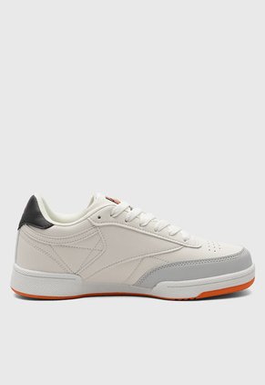 Tenis Lifestyle Marfil-Gris-Naranja Ocean Pacific Rocor