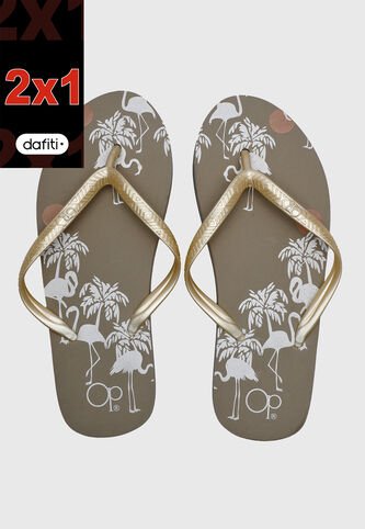 Playeras Lifestyle Ocean Pacific Alana Taupe Ocean Pacific