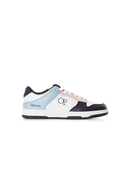 Tenis Ocean Pacific Siran Para Mujer Color Blanco Y Azul