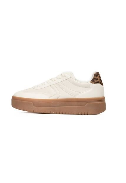 Tenis Para Mujer OP ROSY Urbanos Beige