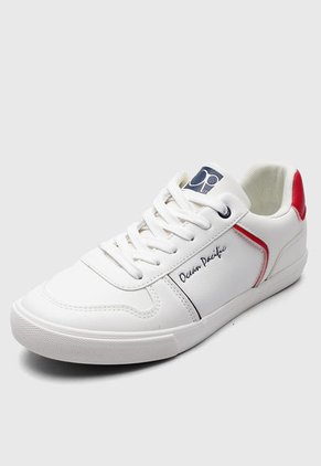 Tenis Lifestyle Blanco-Rojo-Azul Ocean Pacific Arenisa