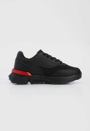 Tenis Lifestyle Negro-Rojo Ocean Pacific Kids Joas