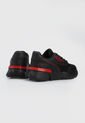 Tenis Lifestyle Negro-Rojo Ocean Pacific Kids Joas de Ocean Pacific