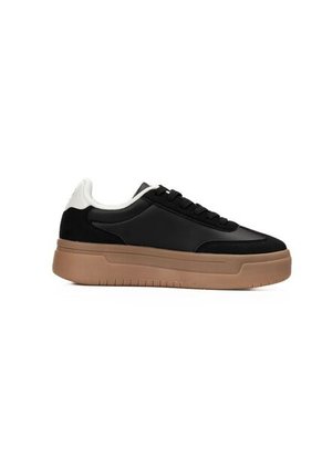 Tenis Para Mujer OP ROSY Urbanos Negros Y Blanco