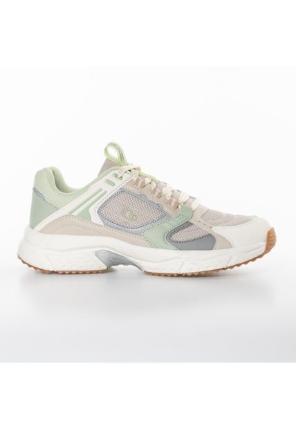 Tenis Op Zol Para Mujer Color Blanco Multicolor