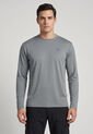 Camiseta Manga Larga Ocean Pacific Gris de Ocean Pacific
