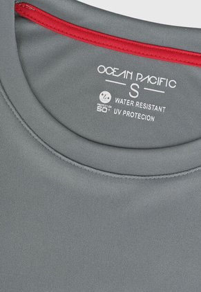 Camiseta Manga Larga Ocean Pacific Gris