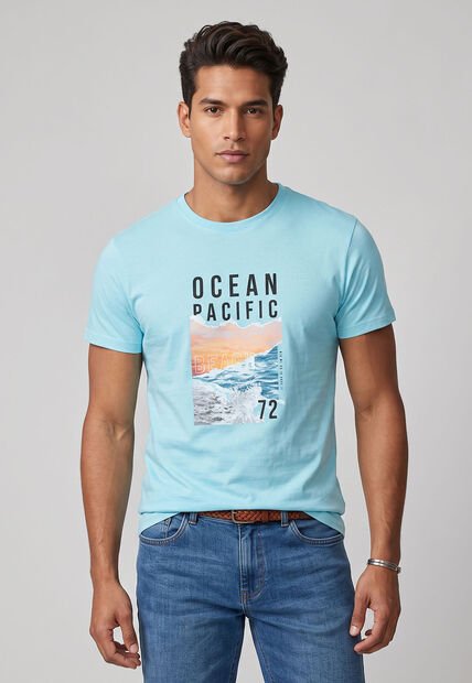Camiseta Ocean Pacific Turquesa