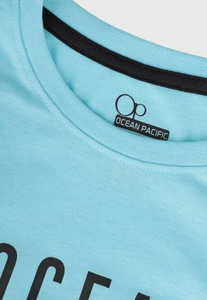 Camiseta Ocean Pacific Turquesa
