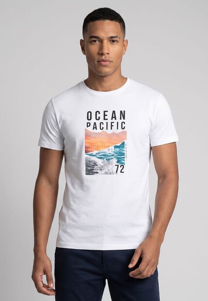 Camiseta Ocean Pacific Blanco