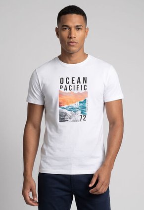 Camiseta Ocean Pacific Blanco